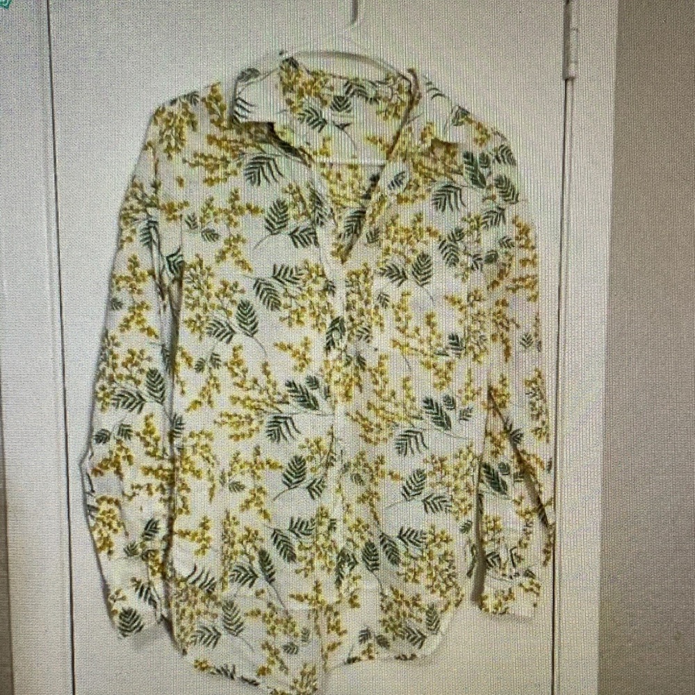 Floral Button-Up Shirt